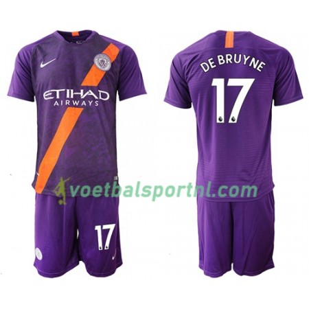 Manchester City De Bruyne 17 Kind Third Tenue 2018-19